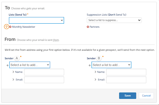 Email Window - Pardot